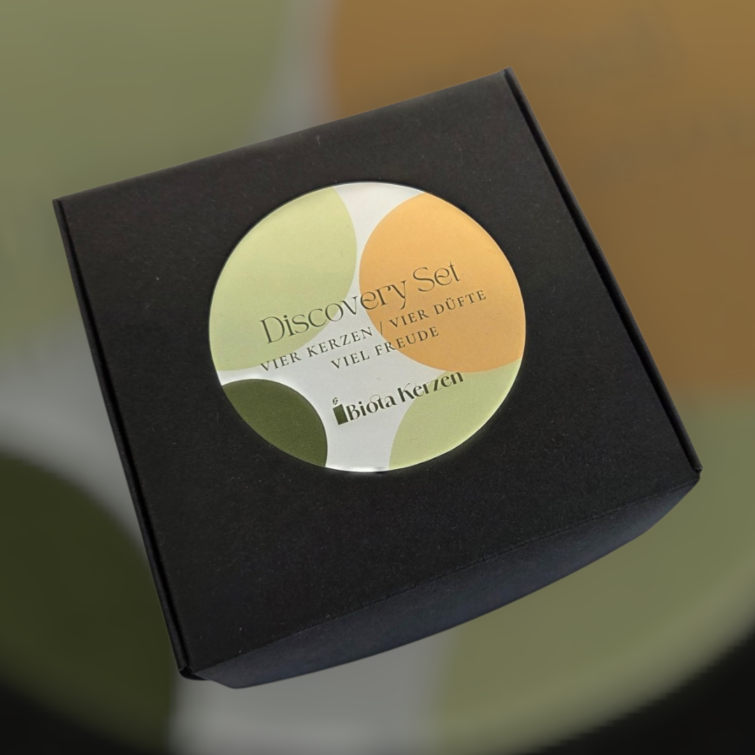 Discovery Set mit vier Duftkerzen