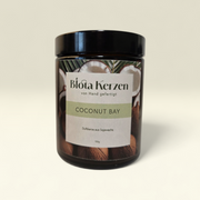 Duftkerze Coconut Bay im braunen Glas