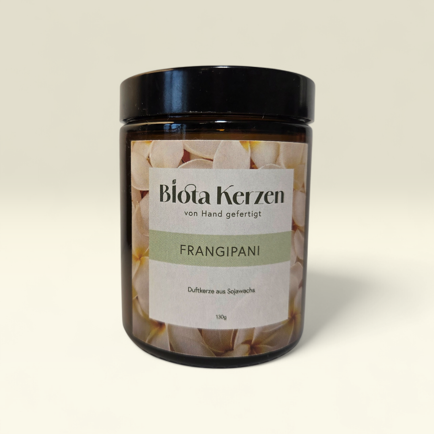 Duftkerze Frangipani im Glas