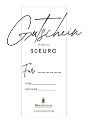 Gutschein 30eur