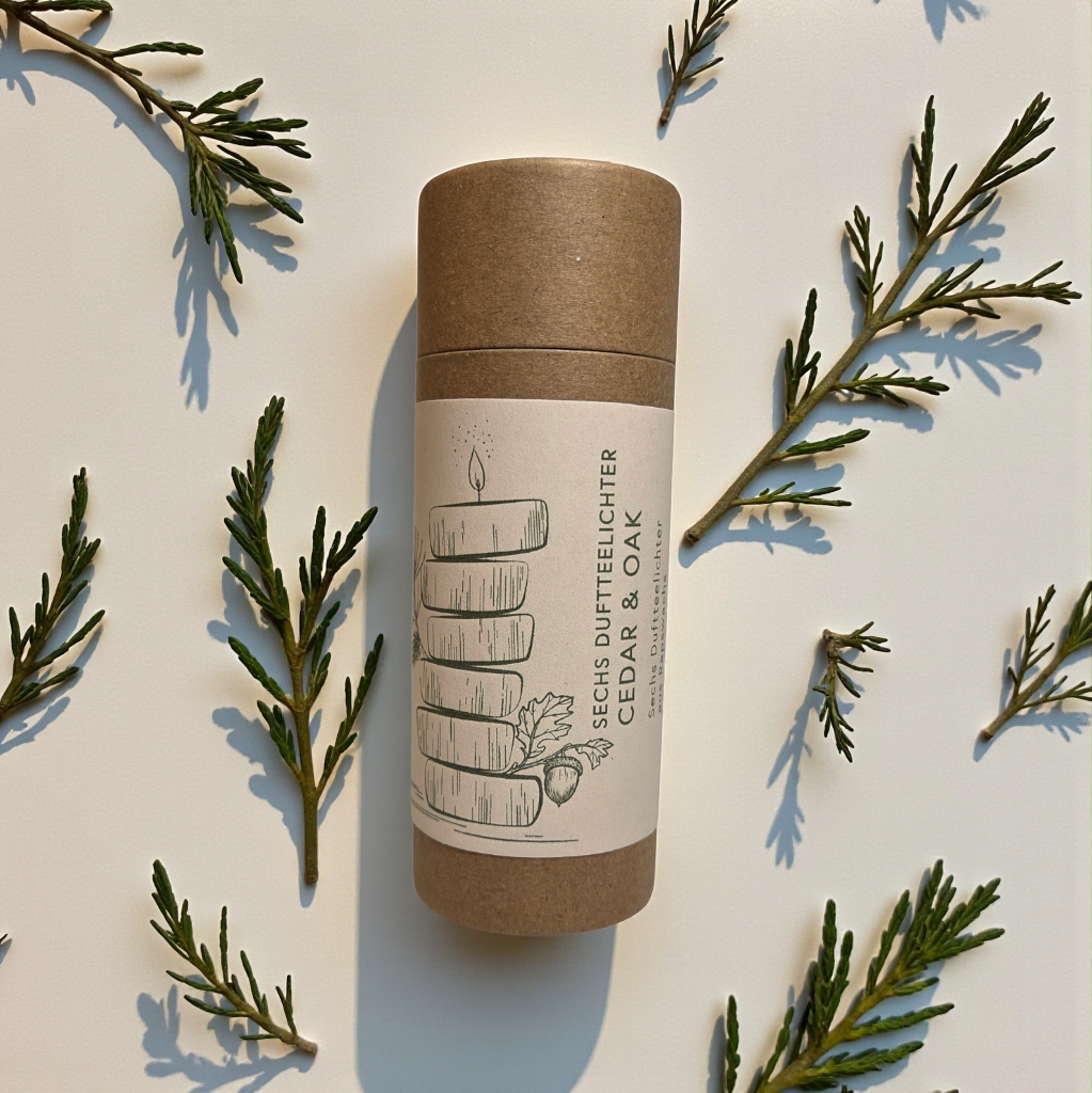 Duft-Teelichter Cedar & Oak 
